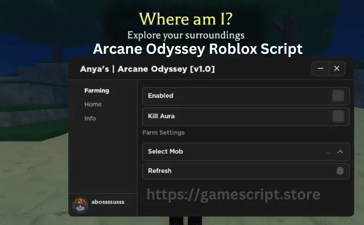 Arcane Odyssey Roblox Script