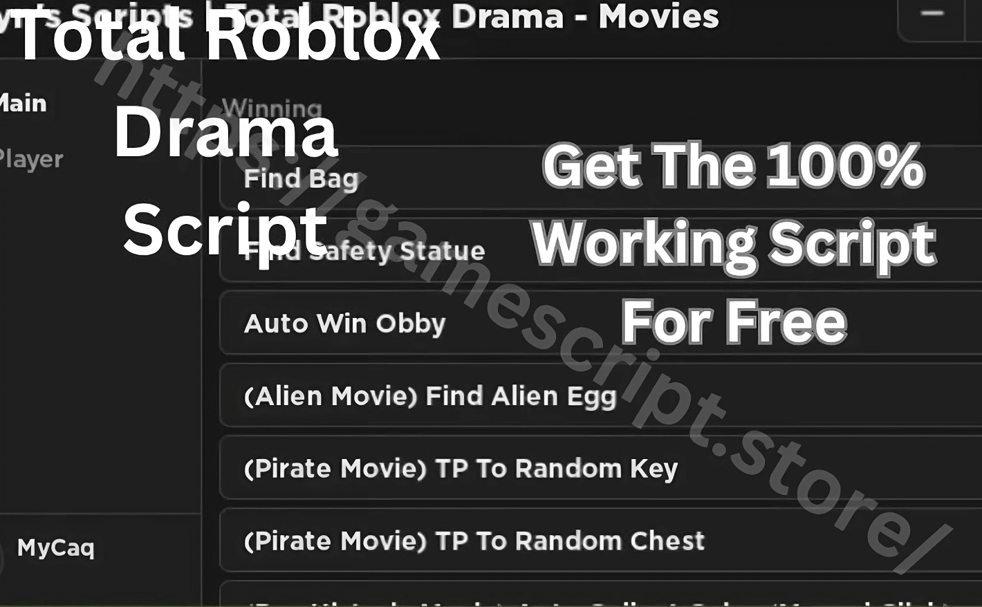 Total Roblox Drama script