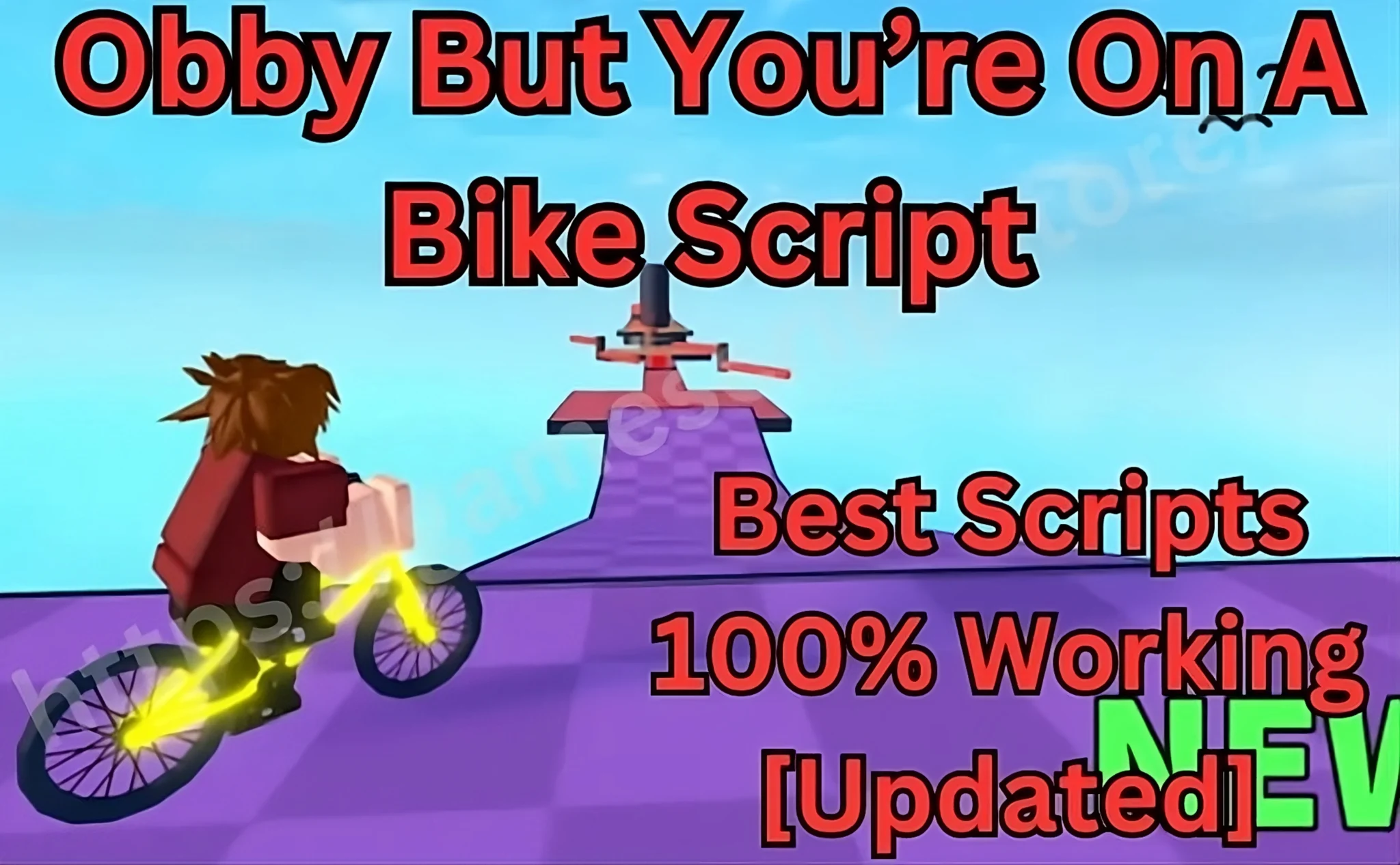 obby but your on a bike script